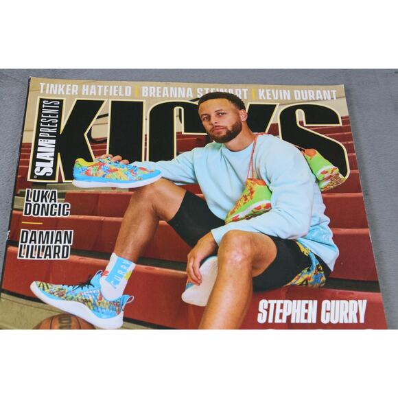 SLAM Presents KICKS 25 Magazine 2022 Stephen Curry Cover “10 Pairs Deep” - Picture 1 of 9